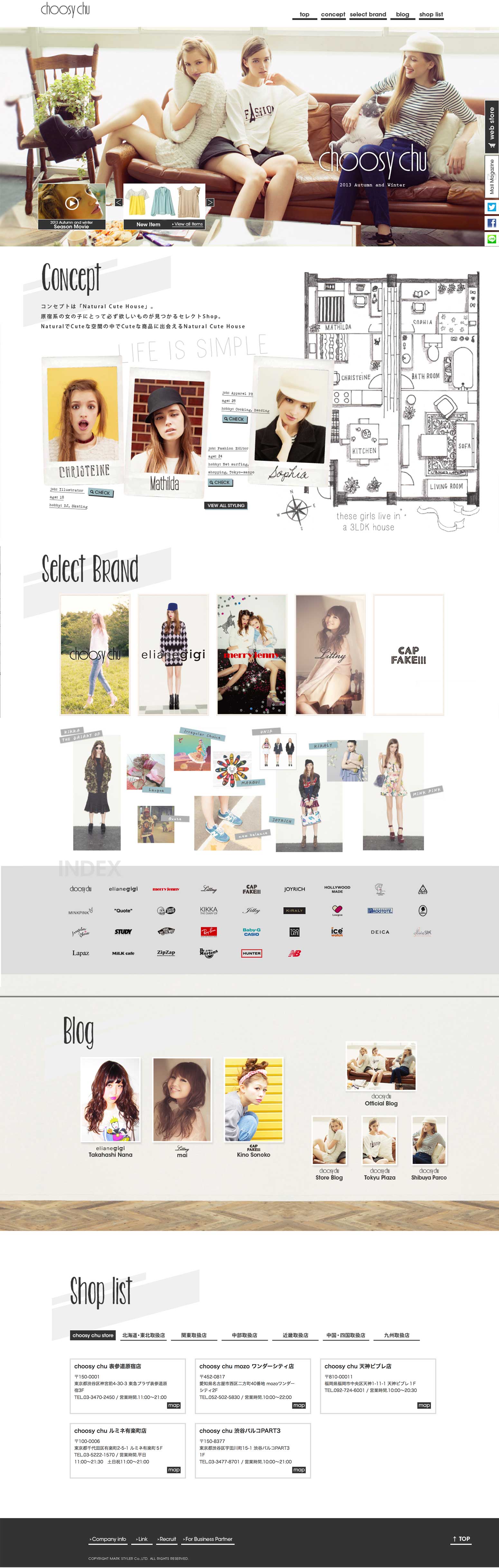 Choosy Choo Official Site